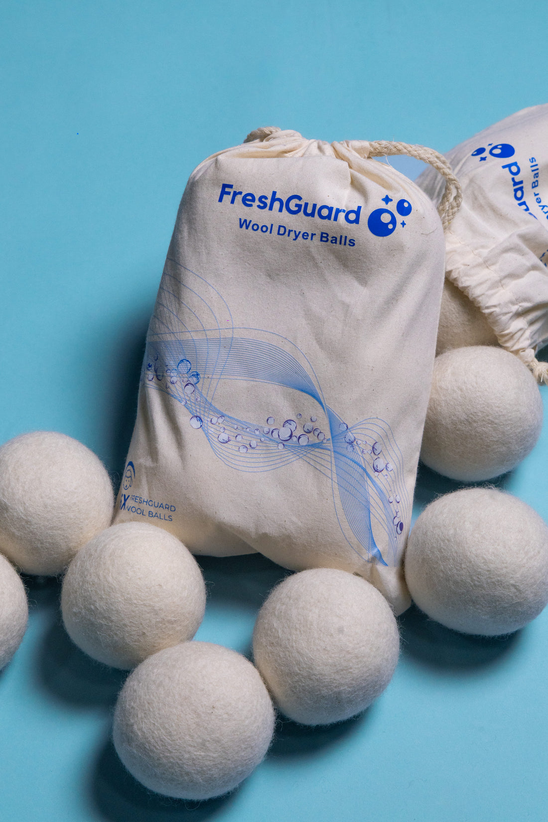 Wool Dryer Balls - Set of 6