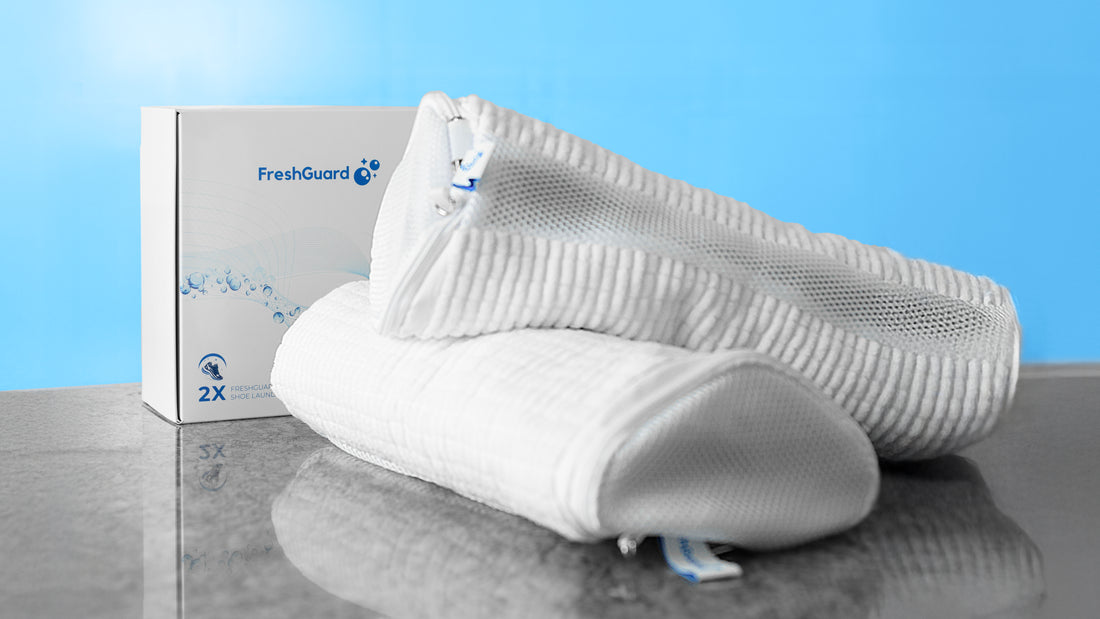 FreshGuard Laundry Shoe Bags - Set of 2